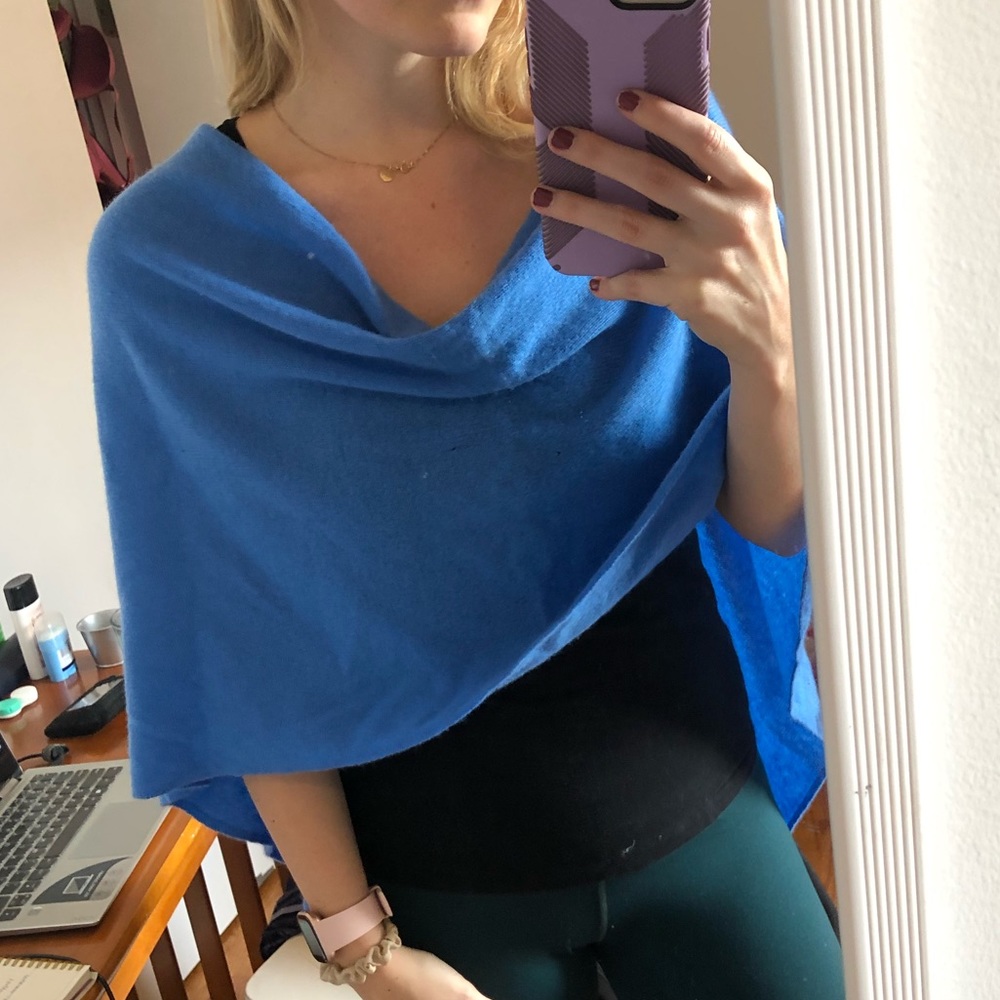 100% cashmere blue shall